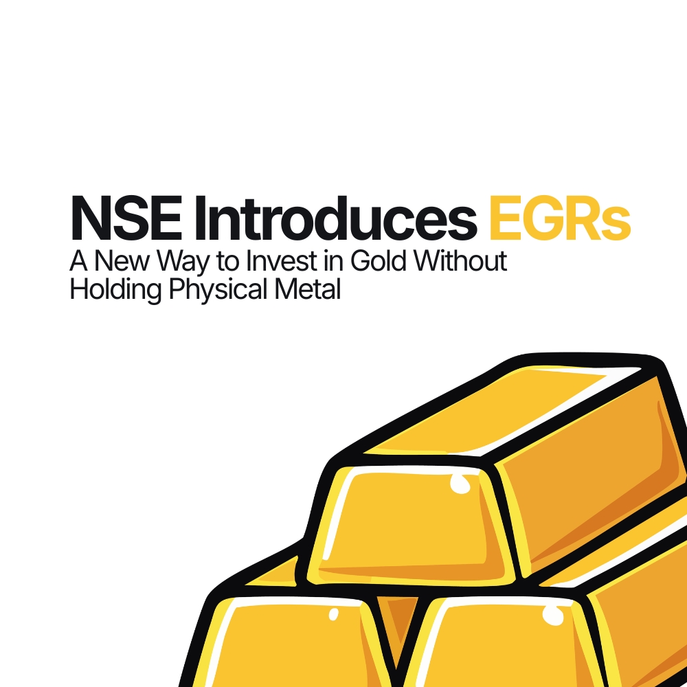 NSE Introduces EGRs: A New Way to Invest in Gold Without Holding Physical Metal